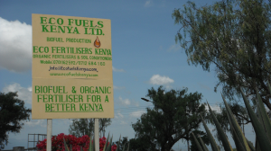 Eco Fuels Kenya - Factory Sign